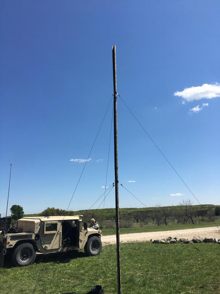 RolaTube 7m Integrated Antenna Mast (IAM) (30-88MHz & 225-512MHz)